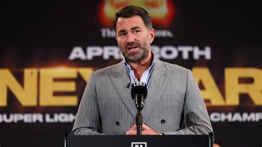 Eddie Hearn names the upcoming fight that is a city's biggest in nearly 50 years | DAZN News GB