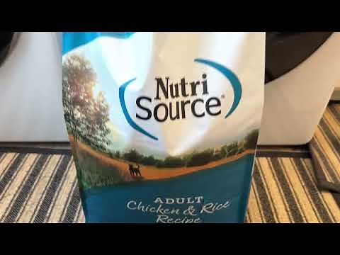NutriSource Adult Dog Food, Made with Chicken and Rice - My Review