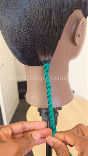 7.7K views · 110 reactions | Twist Braids Tutorial New Technique #twist #twistbraids #hairstyle #transformation | Braids by Graciousjoy | Facebook