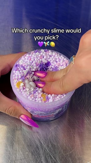 Which slime is the best 1, 2 or 3?💜 Peachybbies.com restocks Friday at 7 pm!