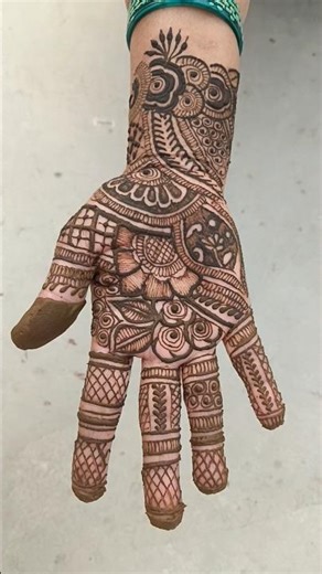 front hand mehandi design #front#hand#mehandi#design