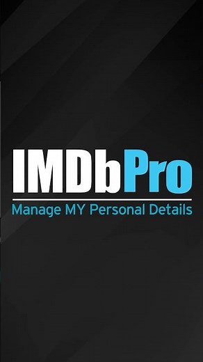#IMDbPro Tutorials | How To Manage Your Personal Details #IMDb #Shorts