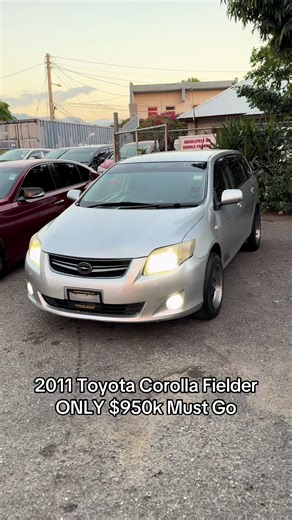 2011 Toyota Corolla Fielder Inna Di Pipeline ‼️‼️ Ac,Radio,rims,Fully Powered,Fully loaded ✅ Buy & Drive✅ Drives super good✅ Solid engine & transmission✅ ONLY $950k ‼️‼️CHEAP CHEAP✅ 🏠Visit us on 7a North Avenue ☎️Call us on 876-835-4775 / 8765408757 / 876-371-0127