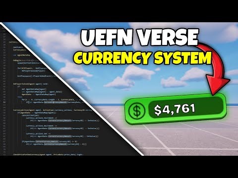 How To Make Currency System in UEFN & Verse