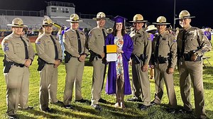 DPS troopers escorted daughter of fallen trooper to graduation in Wickenburg