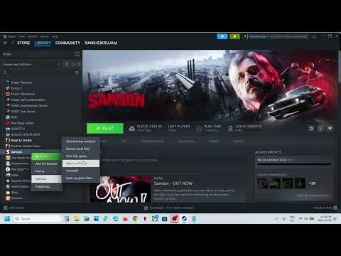 Samson: Where Is The Save Game & Config Files Located On PC
