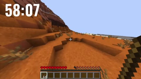 Minecraft hardcore speedrun - highlight / ESP - ING