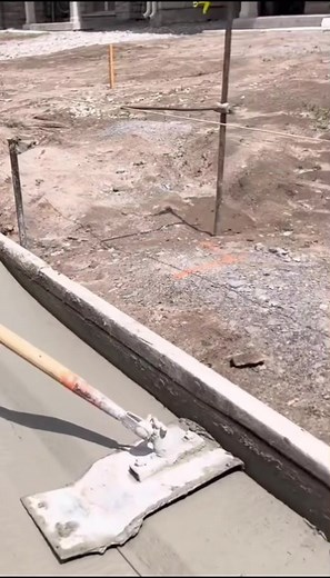 Satisfying Concrete Pouring with Curb & Gutter | Exposed Aggregate Finish
