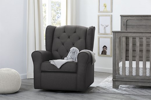 Emma Nursery Glider Swivel Rocker Chair