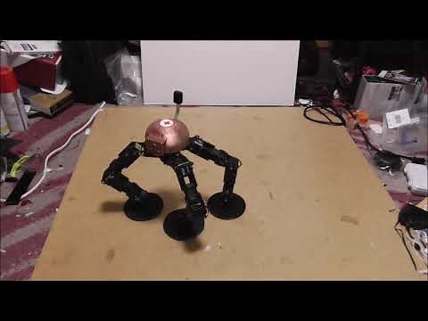 Tripod walking robot introduction video