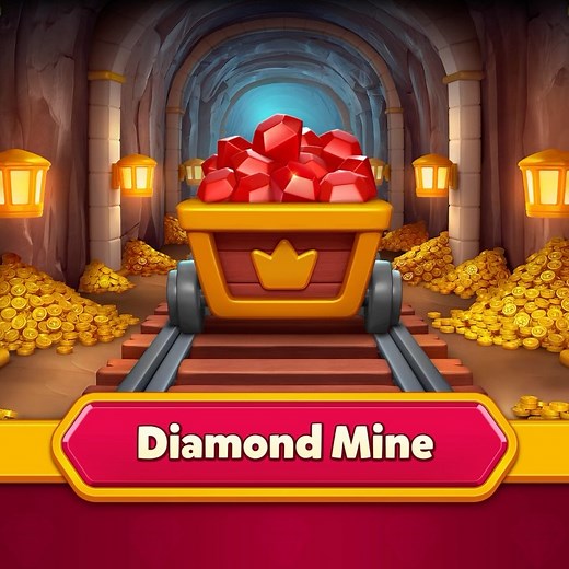 💎 Diamond Mine 💎 ❇️ Dig deeper into the gem mine and collect the red diamonds for the Ultimate Reward❗ #RoyalKingdom | Royal Kingdom
