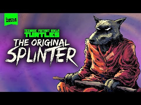 The original Splinter, the most gifted rat in history - TMNT Comics