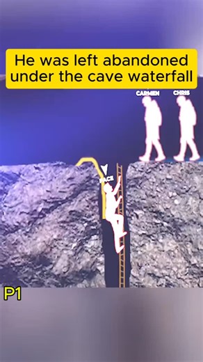 On The Verge on Instagram: "He was left abandoned under the cave waterfall - P1 Her last cave explorationAccidentally entered the bear cave and the ending - P2 #CaveAccident #RockFall #CaveCollapse #ShockingVideo #SurvivalStory NearDeathExperience TrappedInCave RescueOperation ExtremeDanger Natural Disaster Real Lifelncident CaughtOnCamera ViralVideo TrueStory EmergencyRescue Keywords (SEO Friendly) crushed by a rock in a cave cave rock fall accident cave collapse incident person trapped in cave