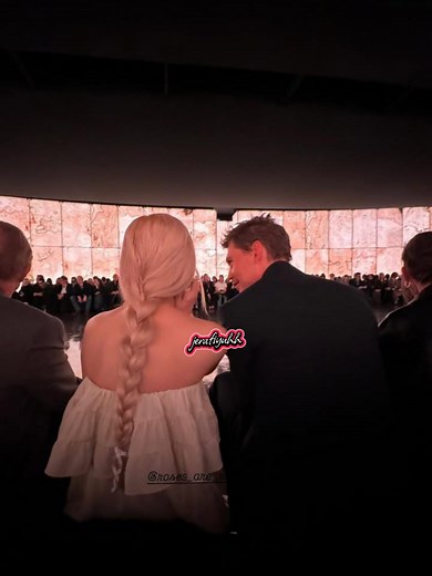 Rosé and Austin Butler at YSL Paris Fashion Week