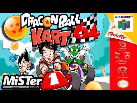 Dragon Ball Kart 64 | N64 Rom Hack | Saiya Cup 100cc on MiSTer FPGA
