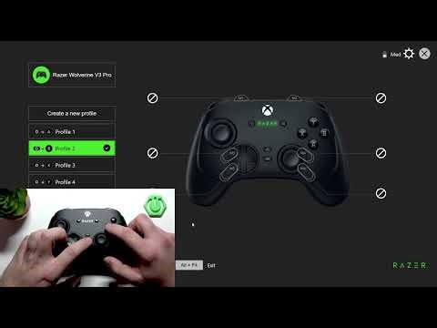 RAZER Wolverine V3 Pro – How to Change Profile