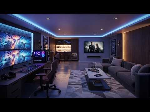 Luxury Man Cave Basement Design Ideas for the Ultimate Home Retreat