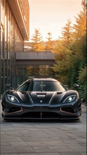 Koenigsegg Agera S the legend . #Koenigsegg #caredit #sportscar #carfans #carlover #blackcar