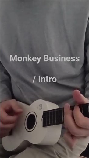 Monkey Business - Skid Row (Ukulele Cover) #shorts