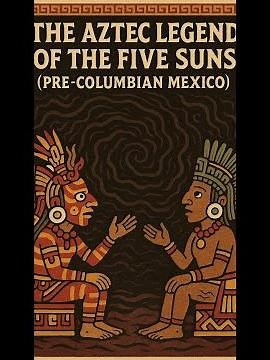 The Aztec Legend of the Five Suns (Pre-Columbian Mexico) #Mythology
