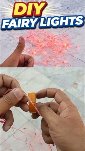 Easy repair fairy light 😍