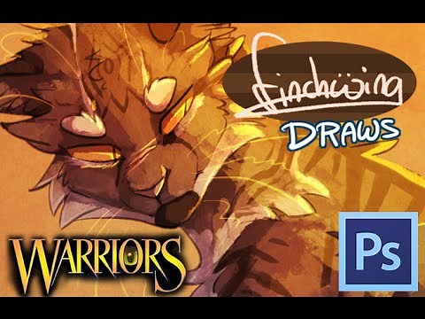 Finchwing Draws: Tigerclaw and Ravenpaw - Warriors speedpaint