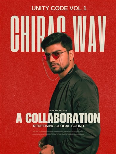 DJ CHIRAG on Instagram: "Drop a 🔥 if you’re feeling this one! This project is very special to me. So much hard work, love, and belief went into this album. A big THANK YOU to each and every artist who shared their song and became part of this vision 🤍 This wouldn’t be possible without you all. UNITY CODE VOL. 1 — CHIRAG.WAV OUT NOW 🎧 @djakashtejas @itsarmero @ayomusic.ofc @baericmusik @thecodders @deepanshumusic @dewikofficial @djdigvijay11 @deejaydigvijay @duffwave07 @go