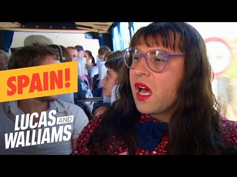 Carol does a Spain Tour! | Little Britain | Lucas and Walliams