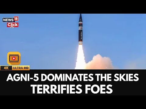 India Successfully Tests Nuclear-Capable Agni-5 with MIRV Technology | 4K Video | Defence | N18V