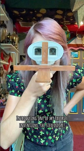 Introducing one of the oldest forms of virtual reality, the stereoscope! 📷 #Oddities #curiosities
