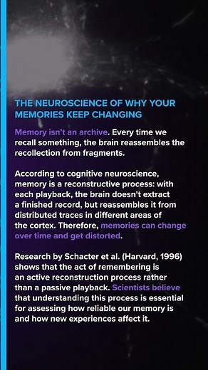 How Memory Really Works Neuroscience Explained #memory #psychology #brain