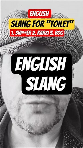 English Slang for "Toilet" #shorts #englishlanguage #englishlearning #english #language #slang