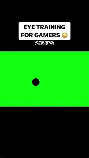 245FPS ☠️ #eye #training #youtubeshorts