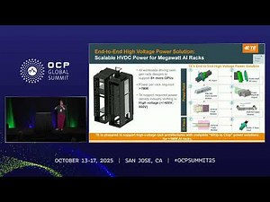 High Voltage Connectivity Power & Cooling for the AI Data Center presented by TE Connectivity