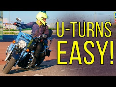 U-Turn on a Motorcycle - Step-by-step Guide!