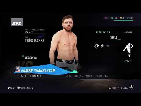 EA SPORTS UFC 4:CARRIÈRE ANTHON Lacrim : PAS DE SCRIPT DANS L'OCTOGONE #3 FR