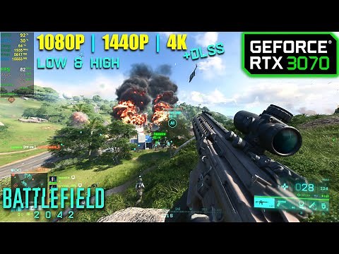 RTX 3070 | Battlefield 2042 - 1080p, 1440p, 4K - Low & High settings