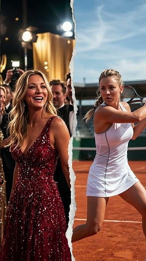 Kaley Cuoco’s Secret "Pro" Career! 🎾🏆 #KaleyCuoco