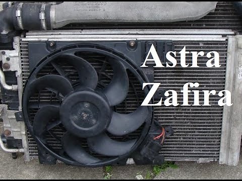 Engine cooling fan relays and fuses - test - Opel/Vauxhall Astra H, Zafira B P1481, P1482, P1483