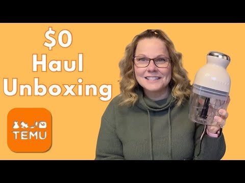 See What I Got for $0 Haul from @temu You Can Too!