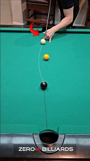 Learn the MASSÉ Shot in 30 Seconds - Pro Hacks #pool1 #billiards #pool