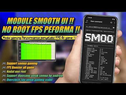 New Gaming Module Smooth UI No Root Control FPS Peforma Gaming!