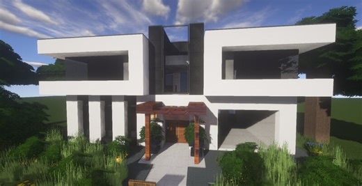 Modern House #175 (Map + Schematic) Minecraft Map