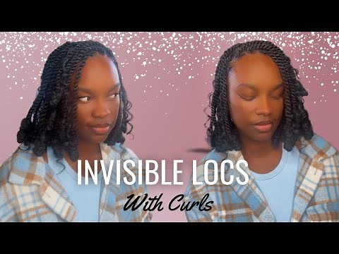 Invisible Locs with Curls | Trending Style | Beginner Friendly