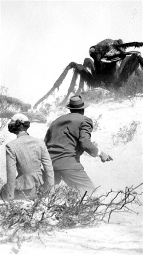 Them! (1954) opens in a scorching New Mexico desert. A young girl, alone and in a state of horrified shock, walks listlessly through the sand - struggling to hold on to her broken baby doll and her sanity. Later in the film, as the traumatized child sits in a waking coma of terror, a scientist holds up a small glass of formic acid to her nose. The odor of the chemical, which is produced by some species of ants, jolts the girl out of her stupor and she begins to scream a single word over and over