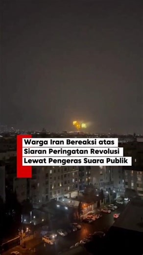 Warga Iran Bereaksi atas Siaran Peringatan Revolusi Lewat Pengeras Suara Publik