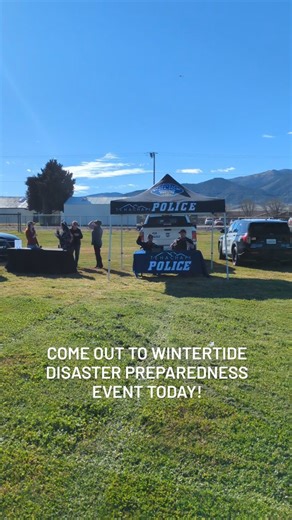 The Wintertide Disaster Preparedness event by @tehachapi_amateur is happening today at Imhoff Field on Snyder Ave. Park by the Dye Natatorium and come over. Hot food is available by @mariaskitchenstar. Important information and fun activities are free for families. The sun is out and the weather is perfect. Come over before 3pm today! | Greater Tehachapi Chamber of Commerce