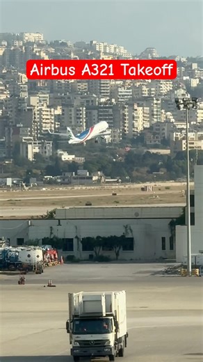 Airbus A321neo Takeoff ✈️ #airbus #takeoff #aviation