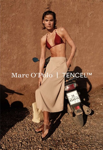 A collection shaped by natural tones and thoughtful materials. Did you know TENCEL™ lyocell and modal fibres are manmade cellulosic fibres made from certified or controlled wood sources? Visit our online shop for more information. #marcopolo #tencel
