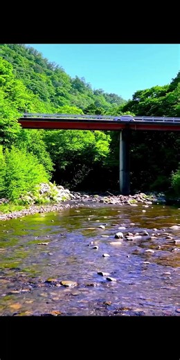 Ota River (Tetsuzan) | Spring Drone 4K | Fukushima, Japan